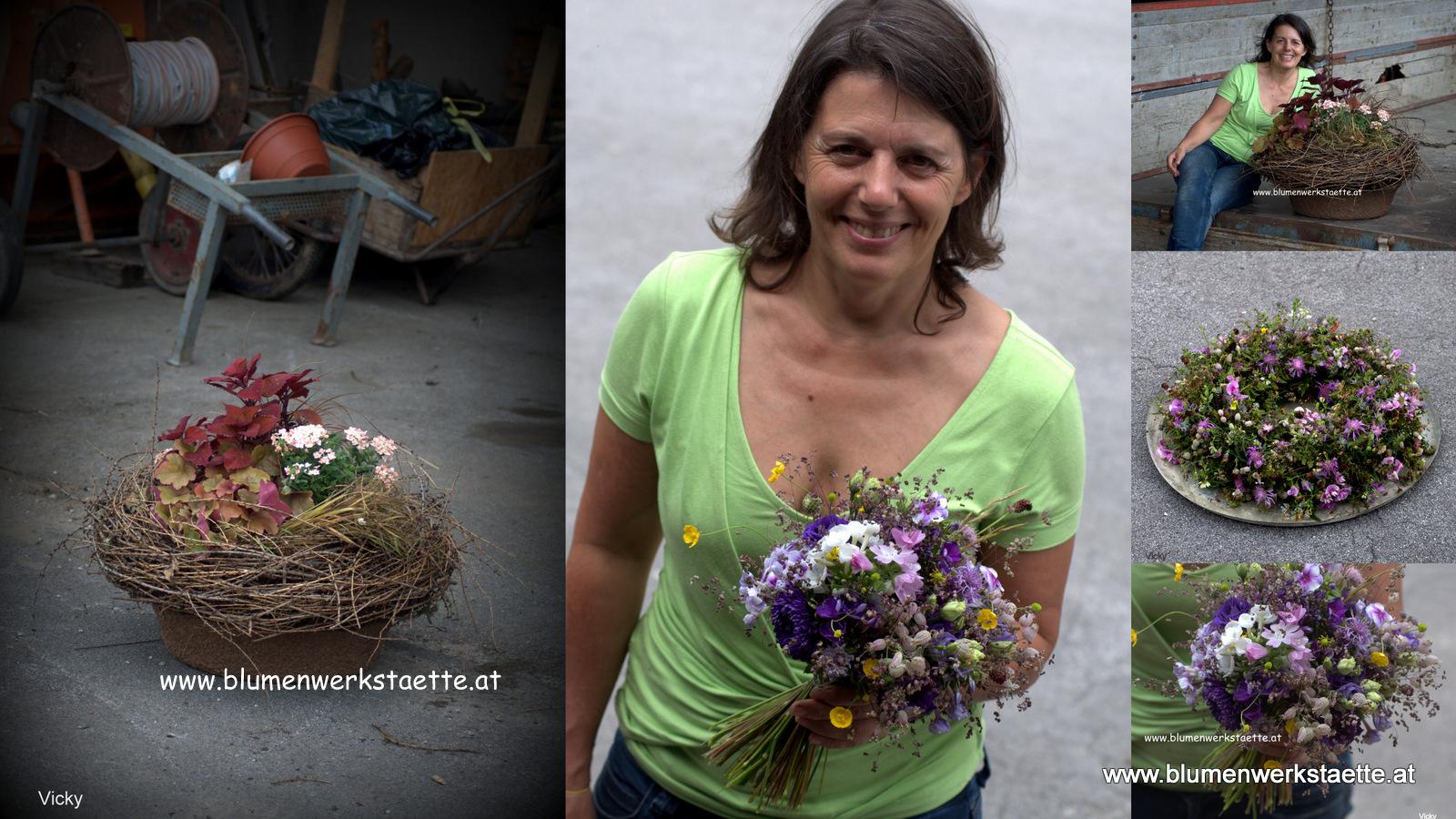 Teilnehmerin Werkstücke 