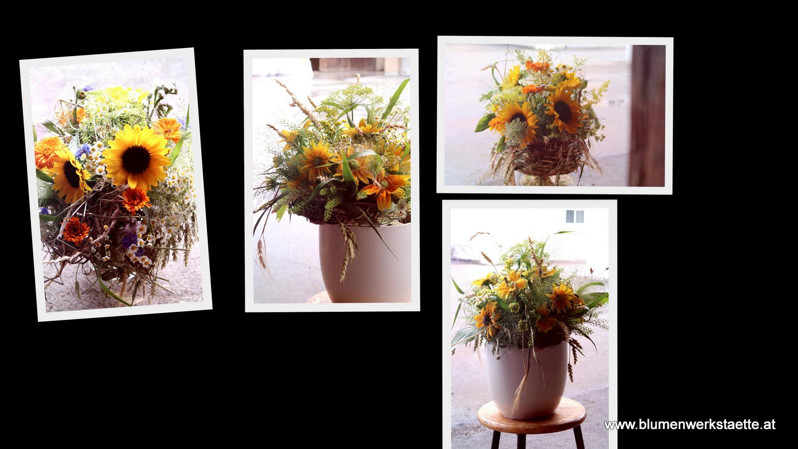 Sonnenblumen Junistrauß Sonnenblumen Junistrauß